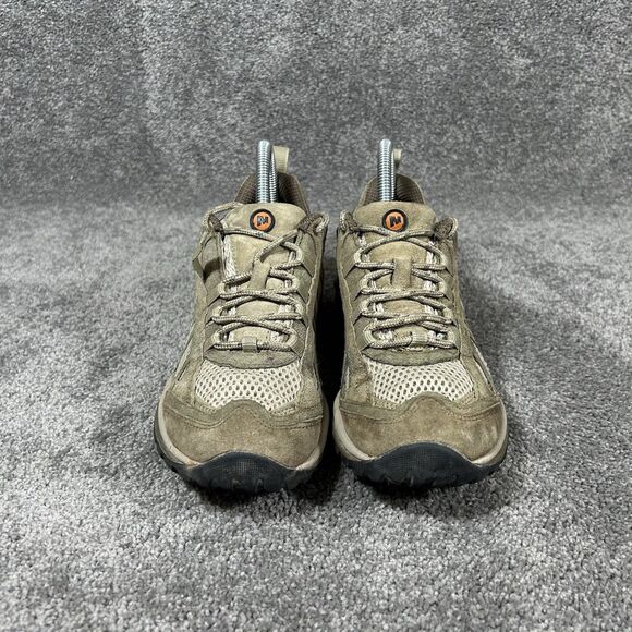 Merrell Siren Ventilator Women’s Size 7.5 Desert Sage Leather Hiking Shoes Used - Picture 4 of 12